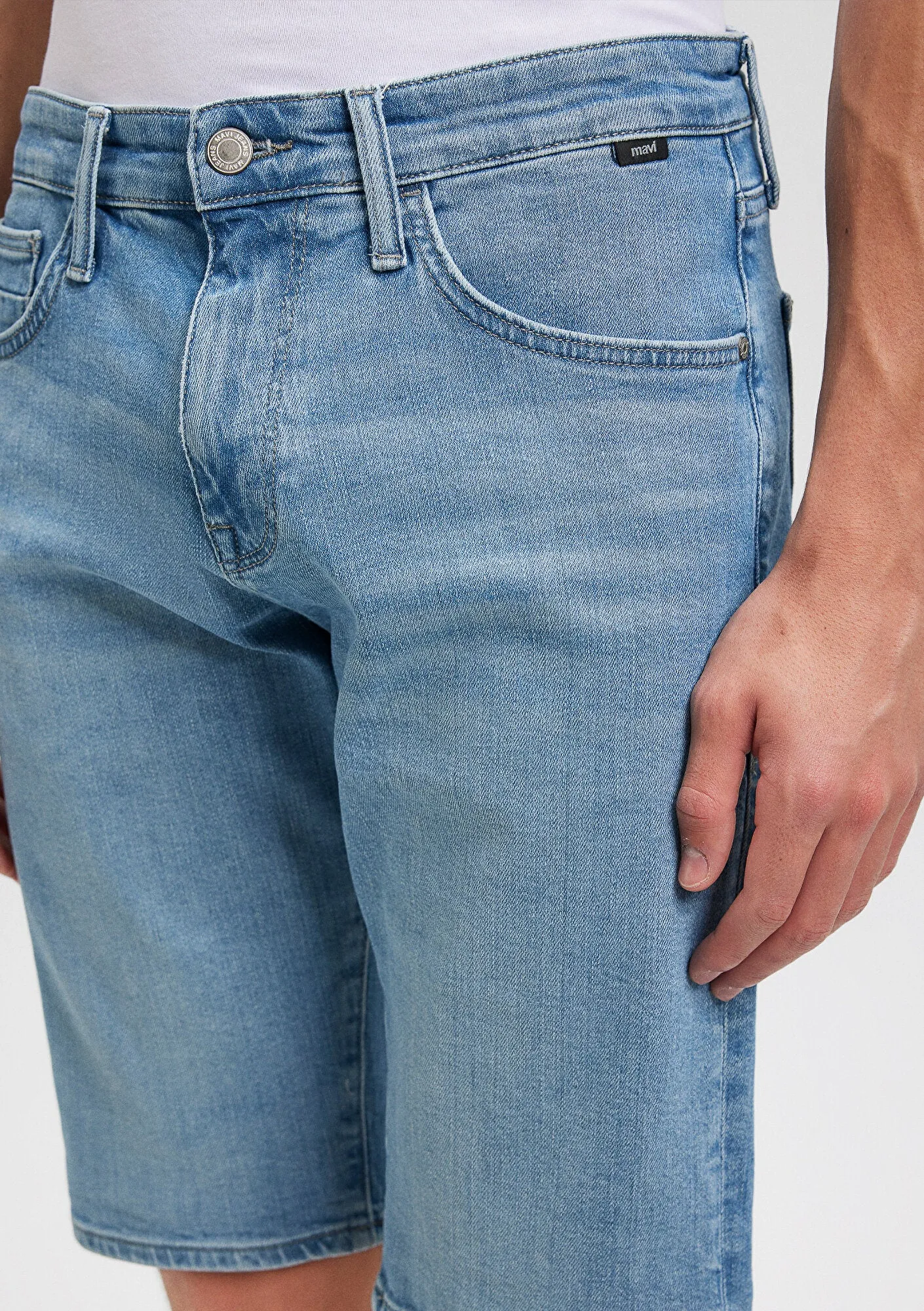 Tim Light Used Street Comfort Jean Shorts