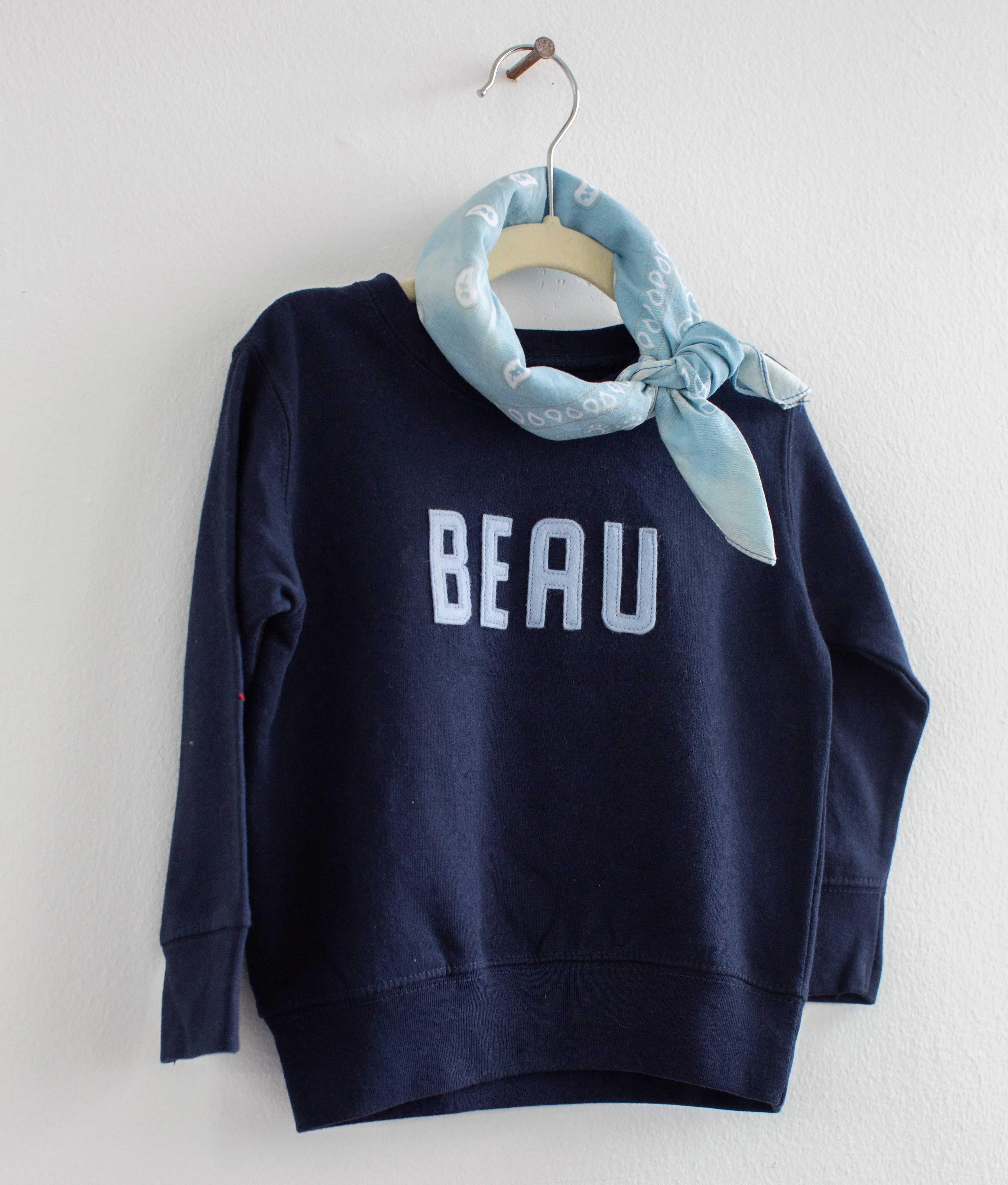 Toddler Stitched Letter Sweatshirt