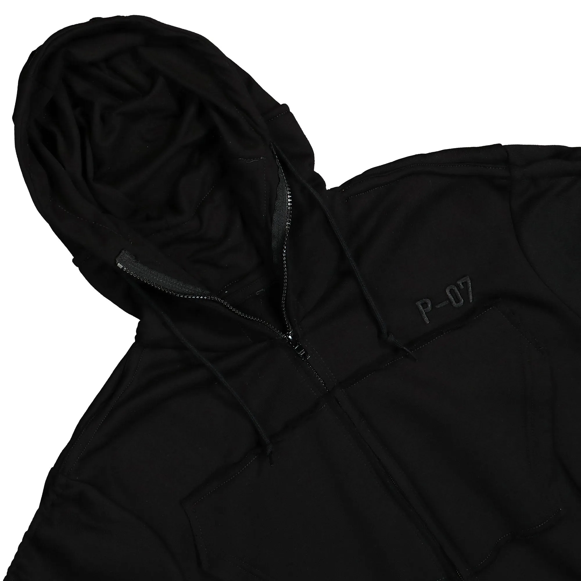 Toggle Zip-Up Hoodie