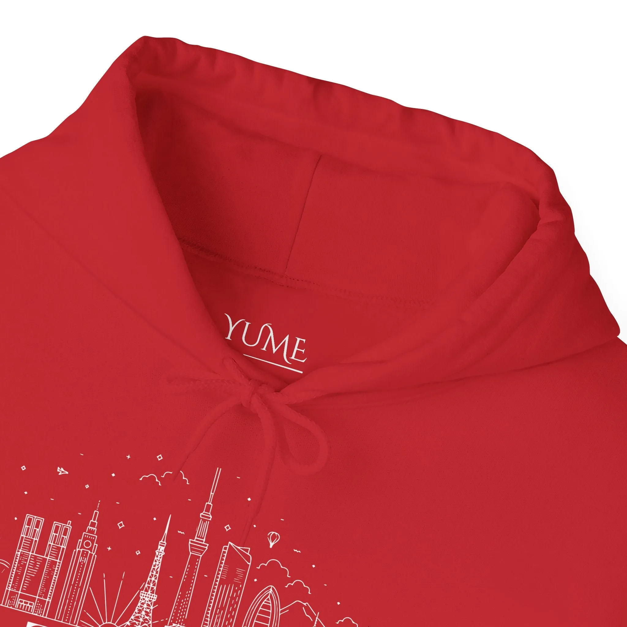 Tokyo Skyline Minimalist Hoodie