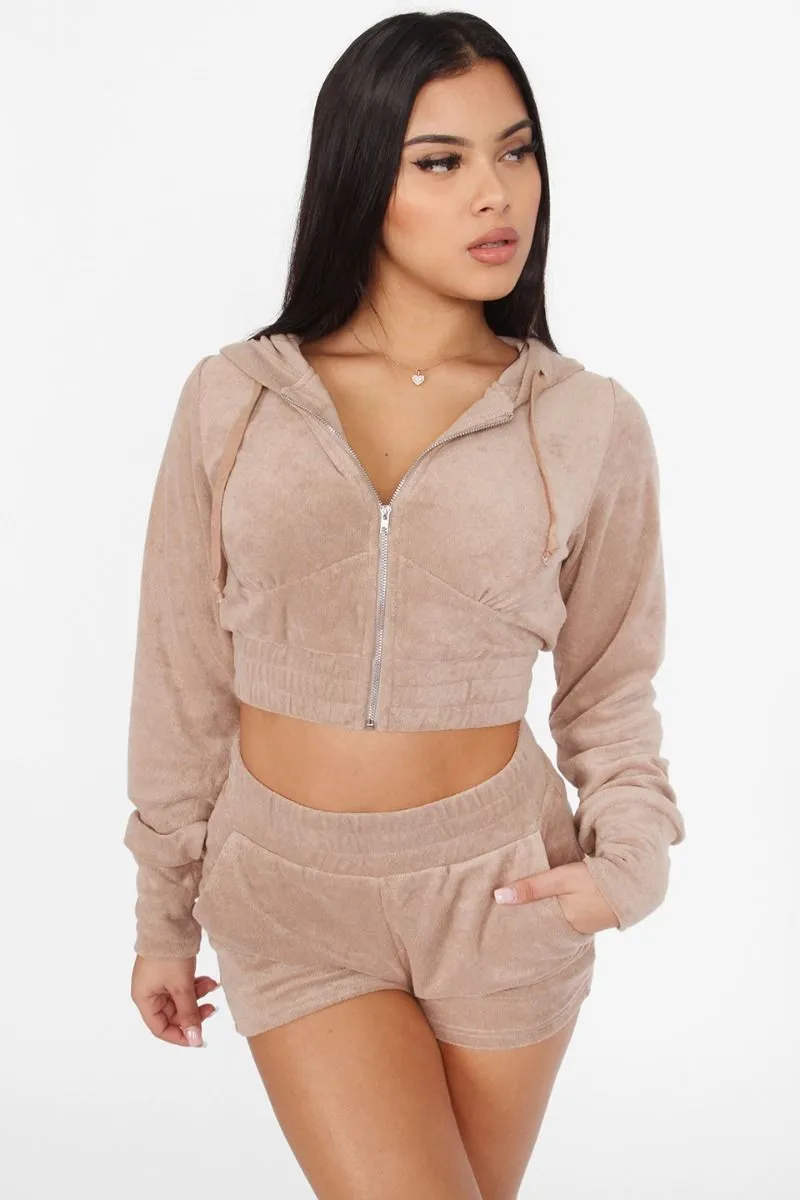 “Track star” Short Set