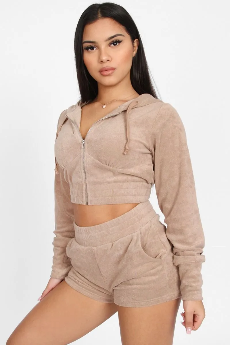 “Track star” Short Set