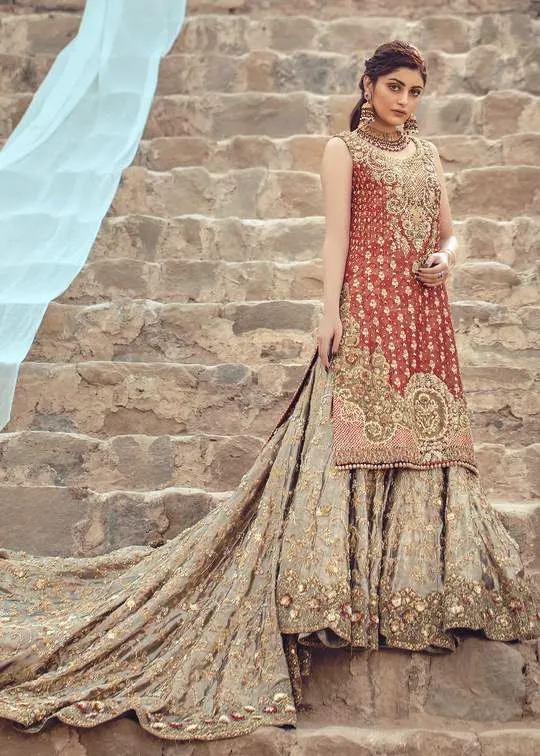Traditional Bridal Lehnga for Wedding #C2044