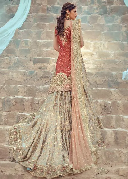 Traditional Bridal Lehnga for Wedding #C2044