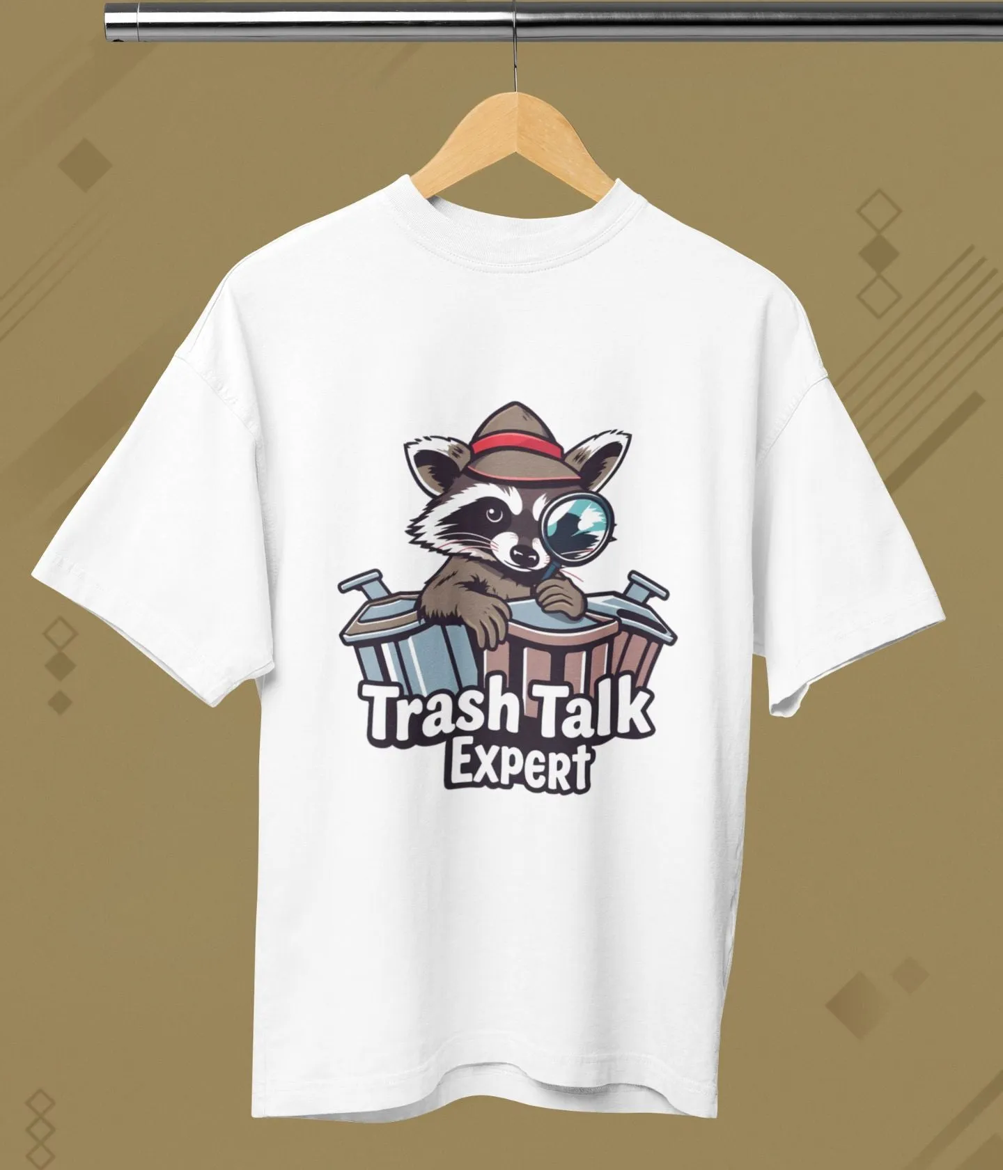 Trash Talk Expert - Terry Oversized T-Shirt