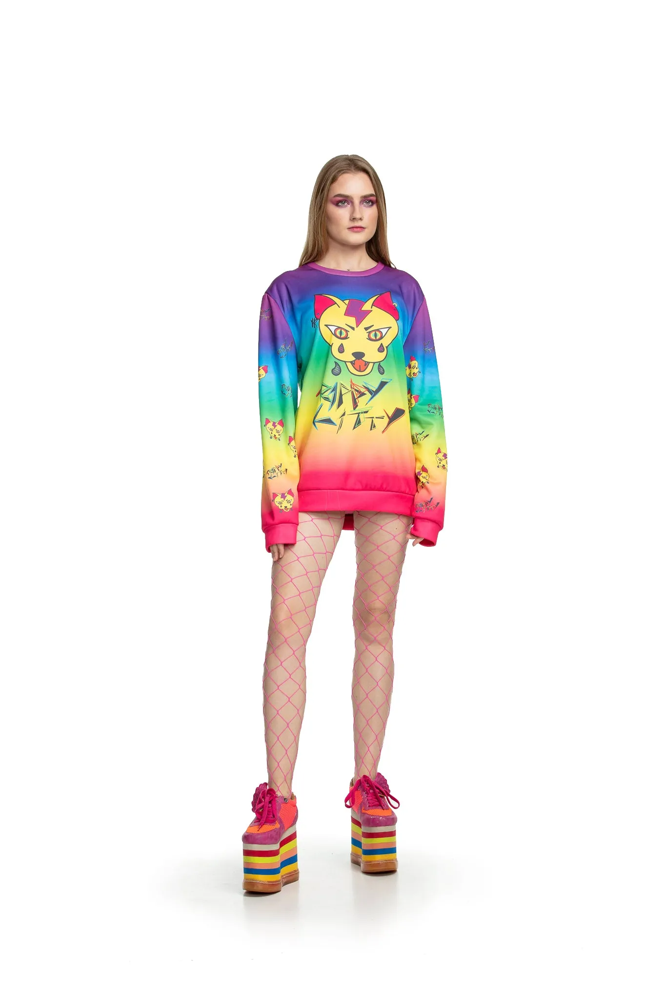 Trippy Kitty - Sweatshirts