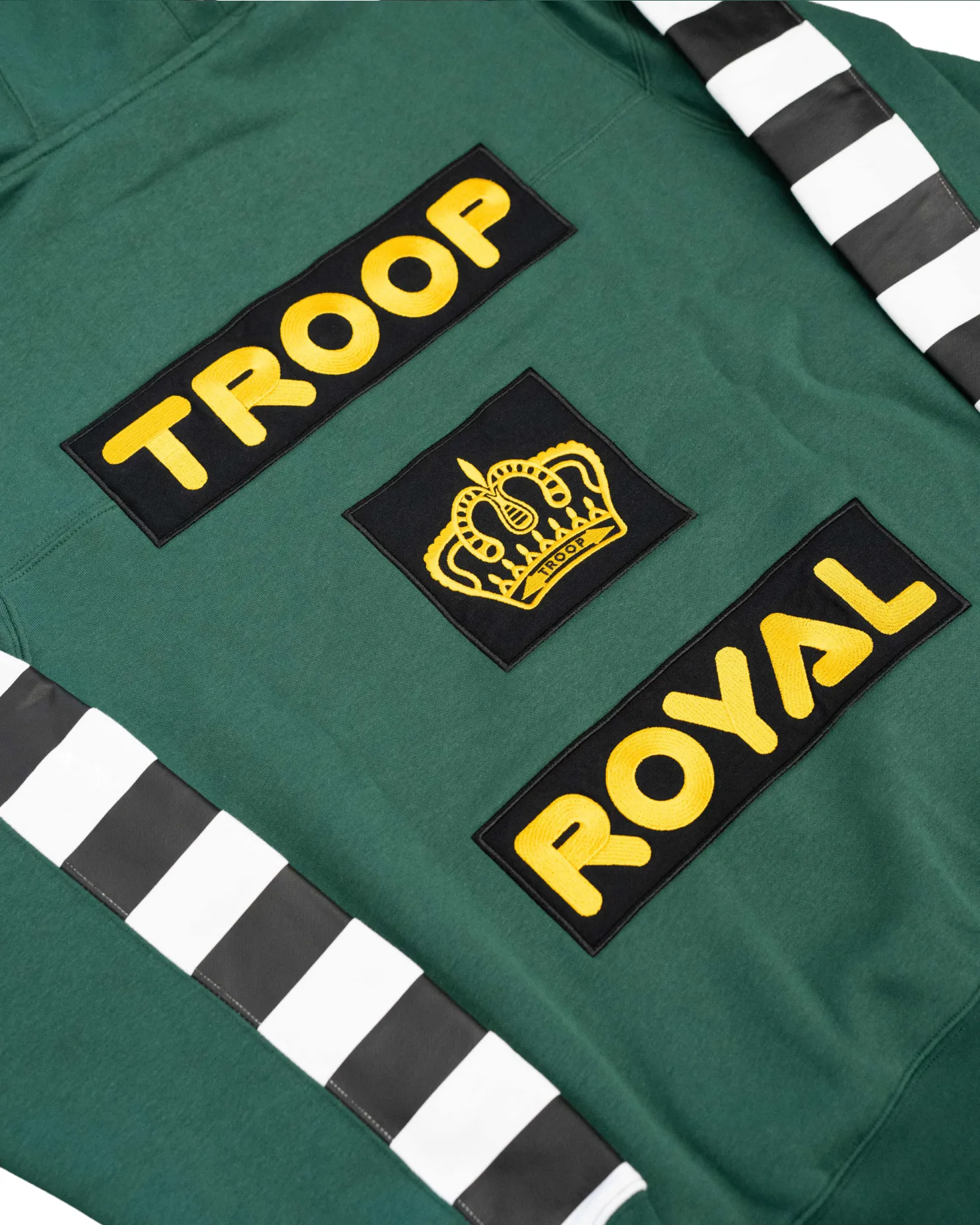 TROOP Esplanade Hoody Dark Fir Green