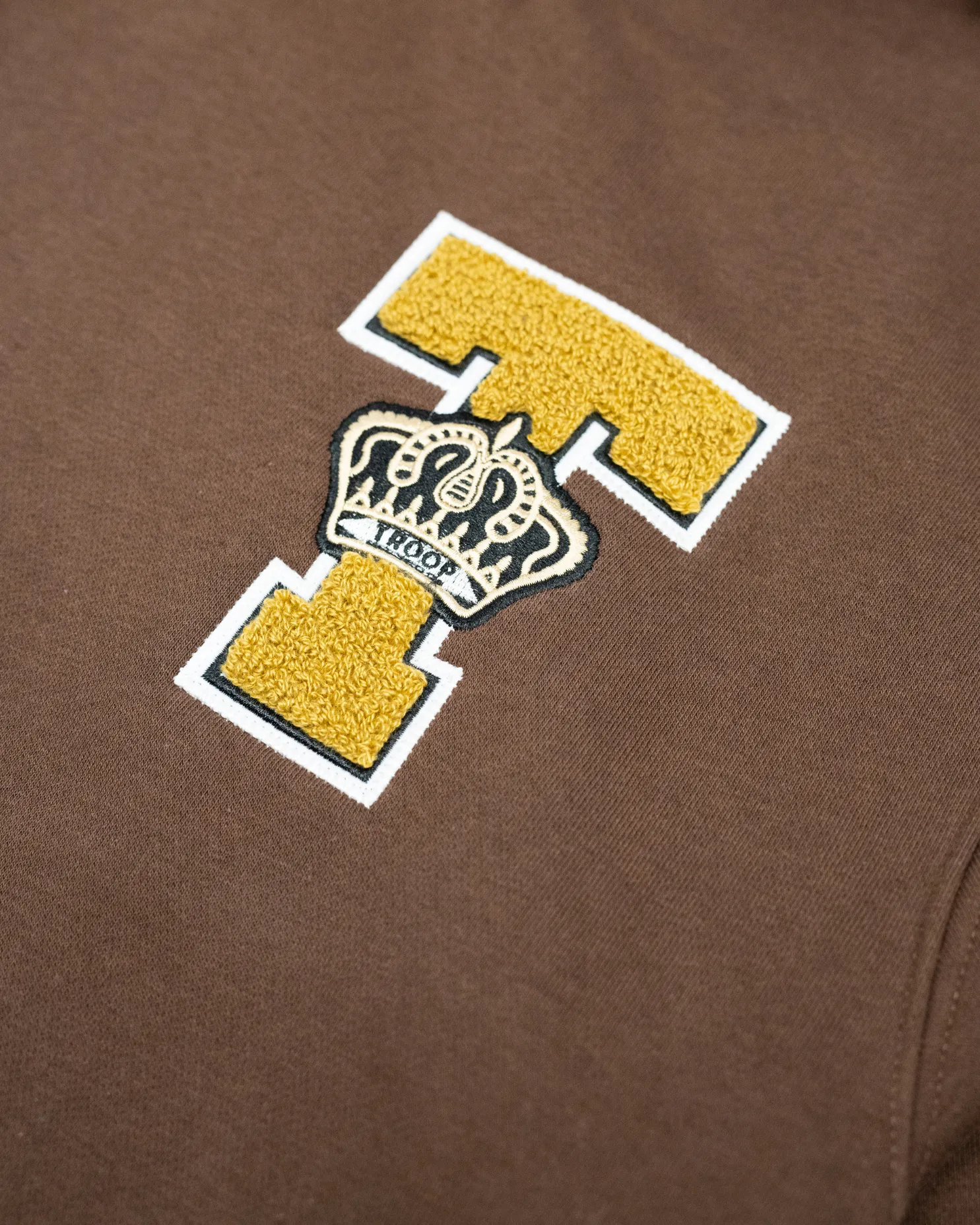 TROOP Pelham Hoody Brown