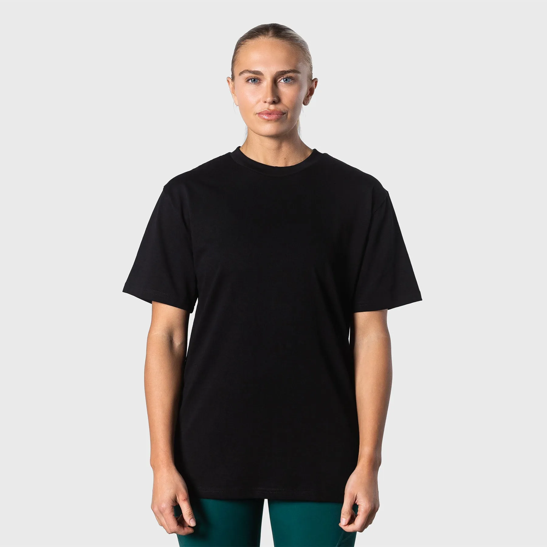 TWL - LIFESTYLE OVERSIZED T-SHIRT - BLANK - BLACK