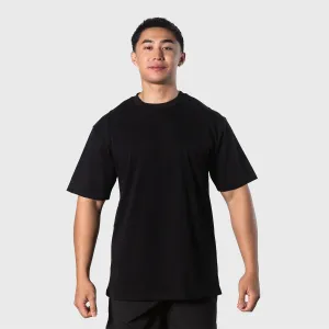 TWL - LIFESTYLE OVERSIZED T-SHIRT - BLANK - BLACK