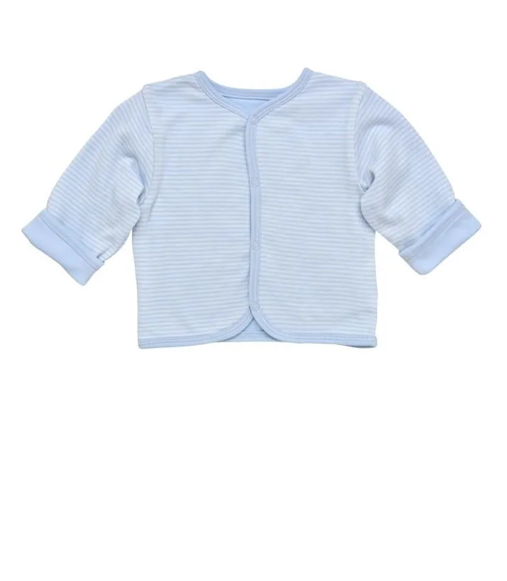 Under The Nile Organic Reversible Cardigan - Pale Blue