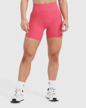 Unified High Waisted Shorts 6" | Velvet Pink