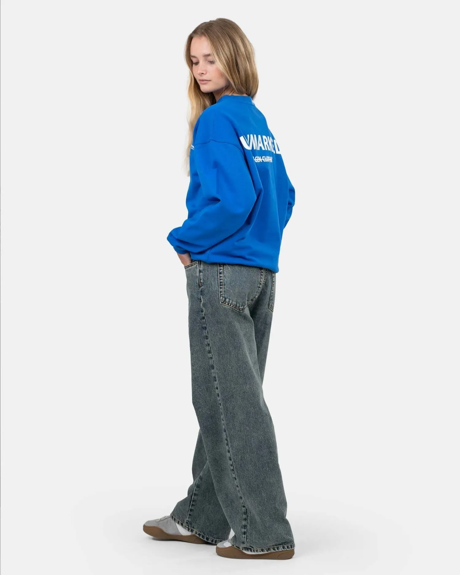 UNMARKED Sweatshirt Royal Blue