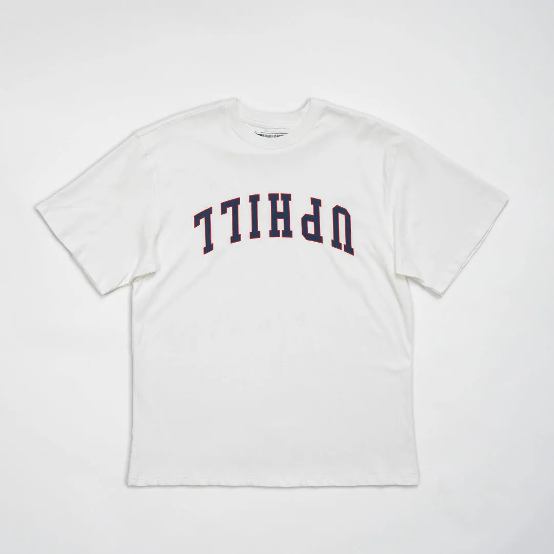 UPHILL Oversized Basics - White/Blue/Red