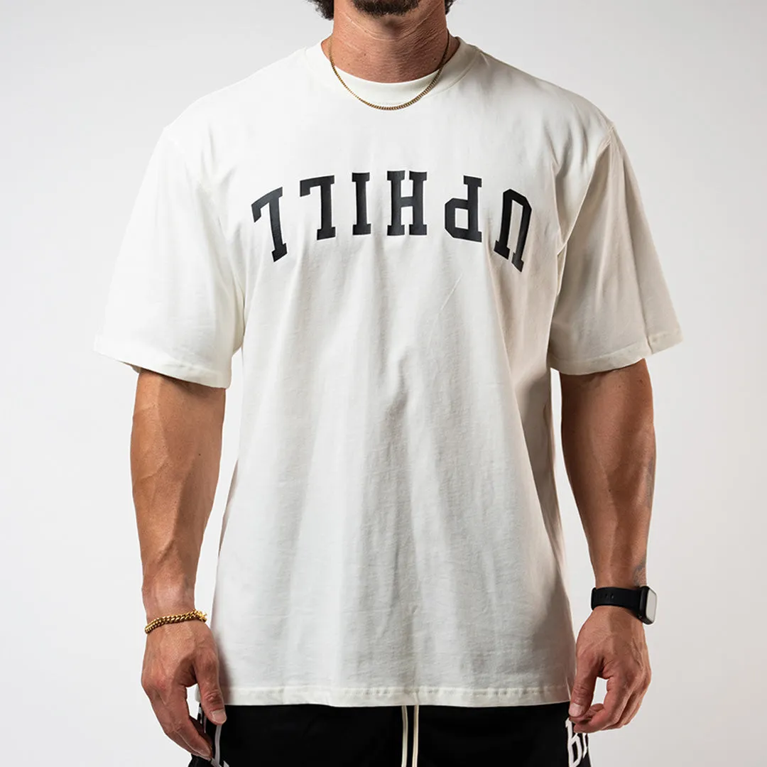 UPHILL Oversized Basics - White/Blue/Red