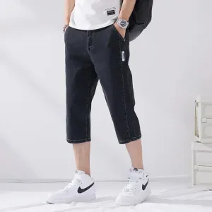 UrbanFlex Herren Denim Shorts in 7-Länge