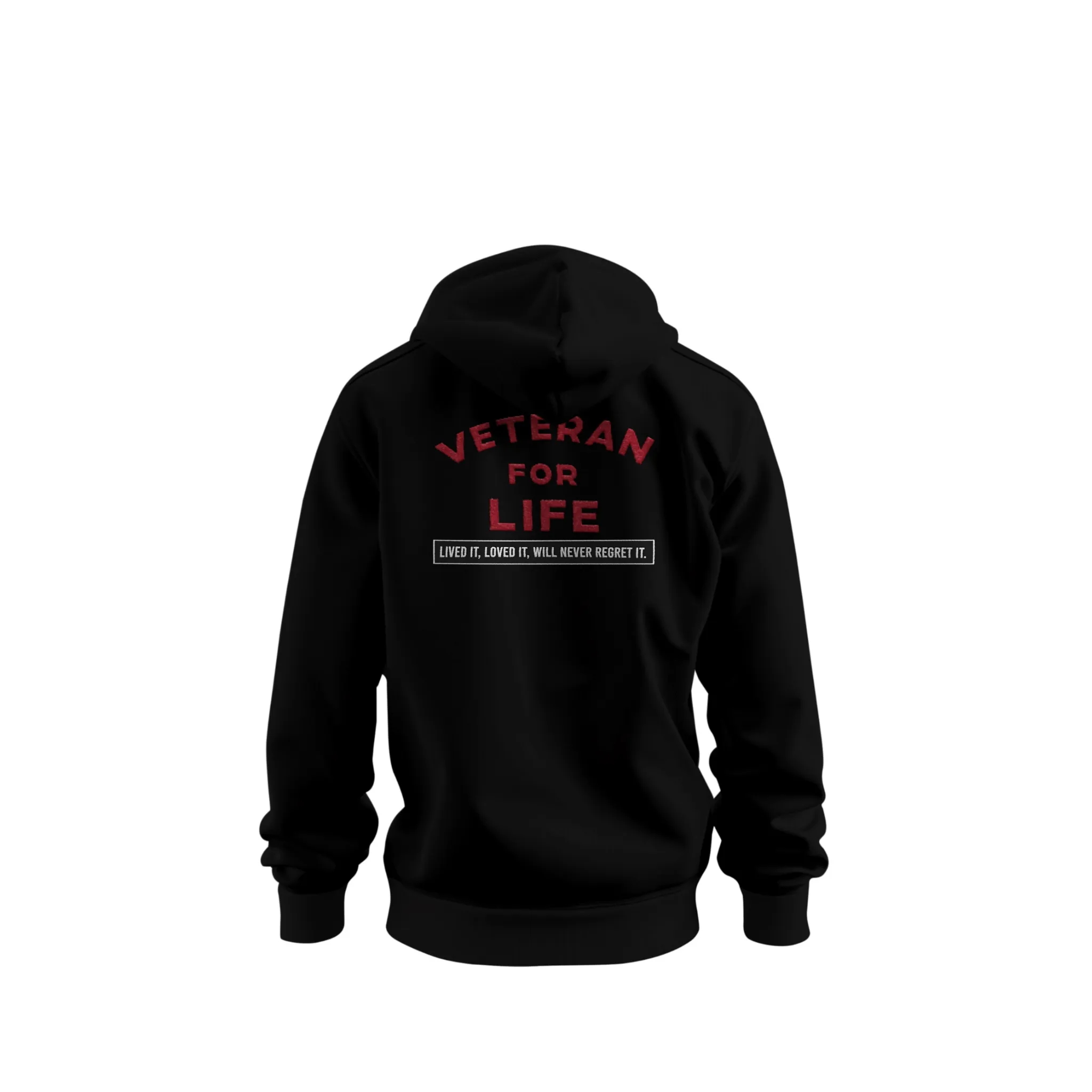 Veteran For Life Day & Night Pullover Hodie