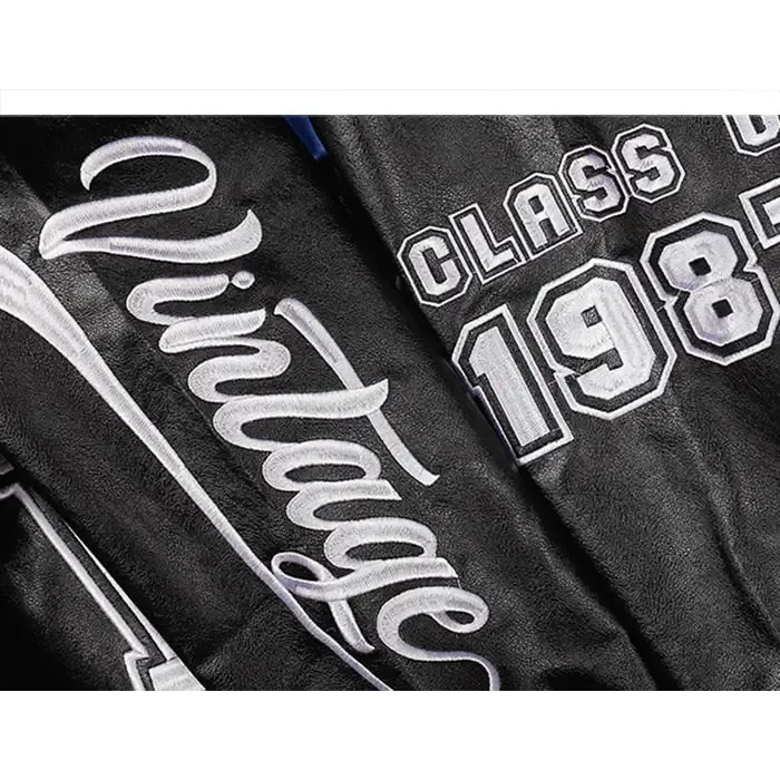 VG Detachable Racing Varsity Jacket from Y2K Streetwear Collection