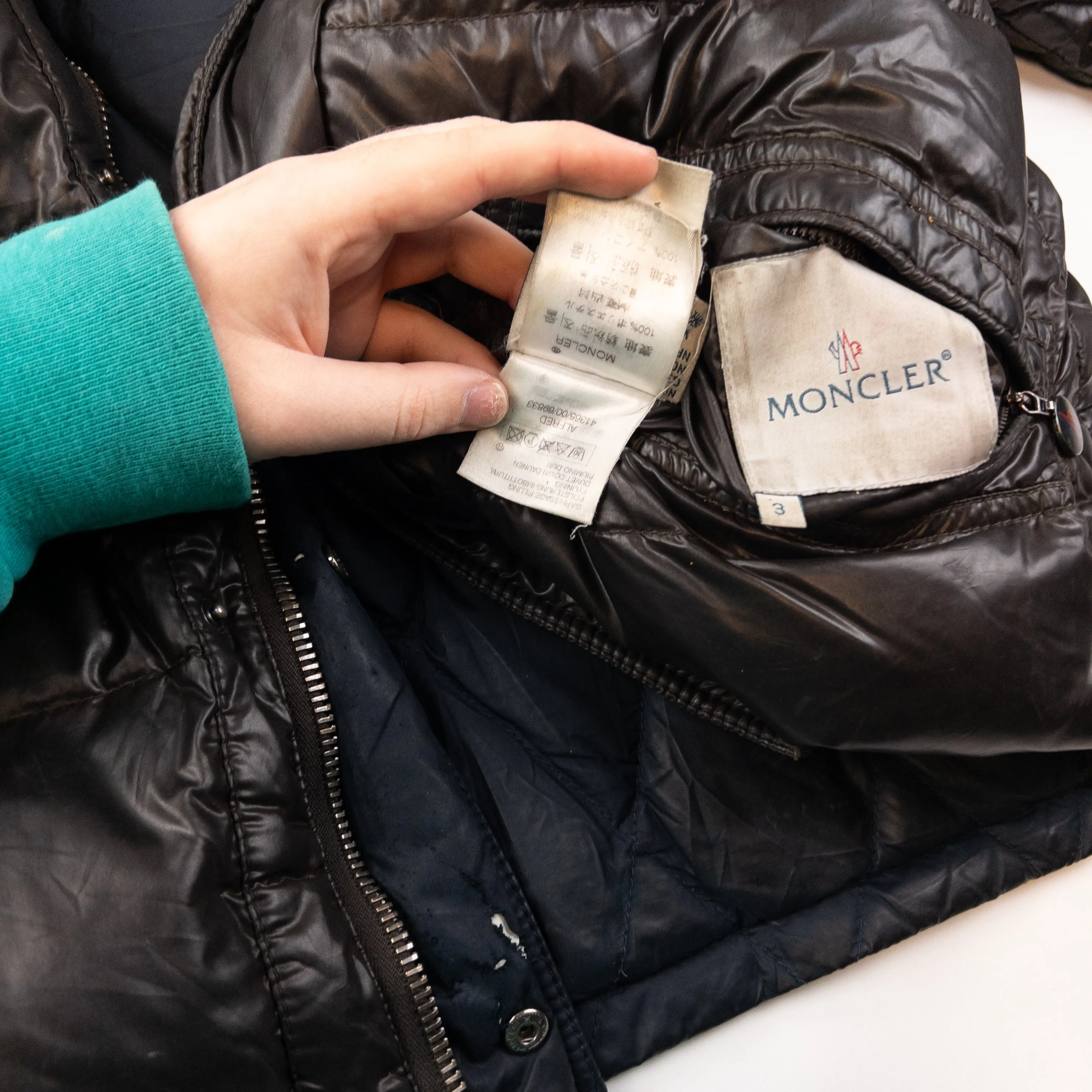 Vintage Moncler Reversible Puffer Jacket Size L