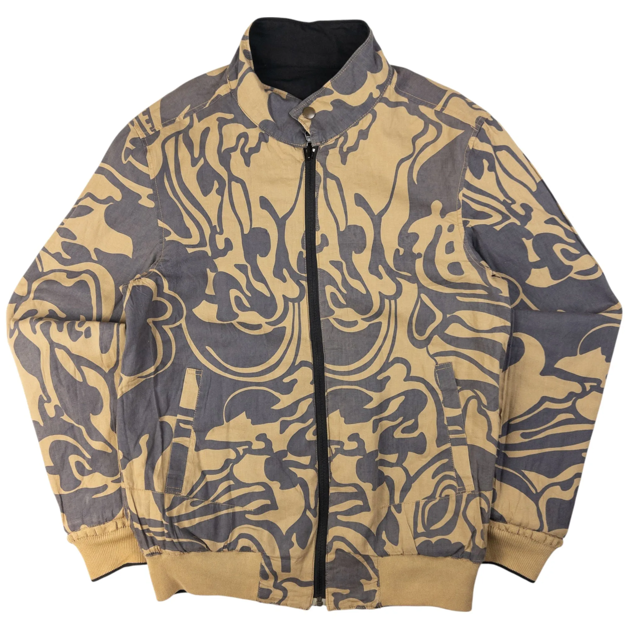 Vintage PPFM Reversible Zip Up Jacket Size L