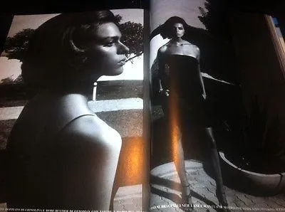 VOGUE Italia Magazine 2003 DARIA WERBOWY Eva Herzigova ANNA MOUGLALIS Kurkova