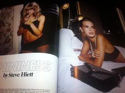 VOGUE Italia Magazine 2003 DARIA WERBOWY Eva Herzigova ANNA MOUGLALIS Kurkova