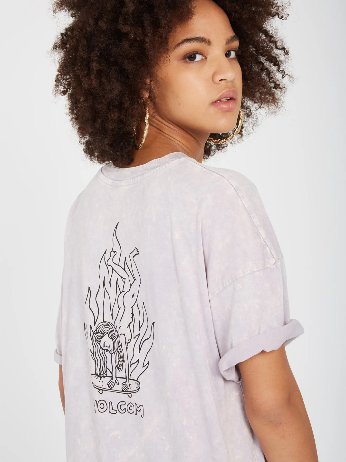 Voltrip T-shirt - LIGHT ORCHID