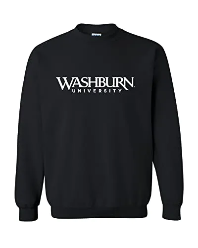 Washburn University 1 Color Crewneck Sweatshirt