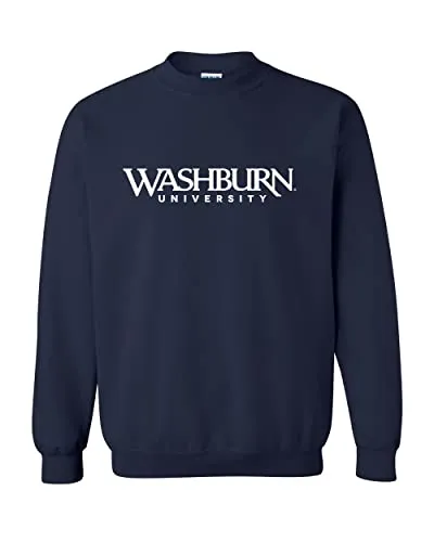 Washburn University 1 Color Crewneck Sweatshirt