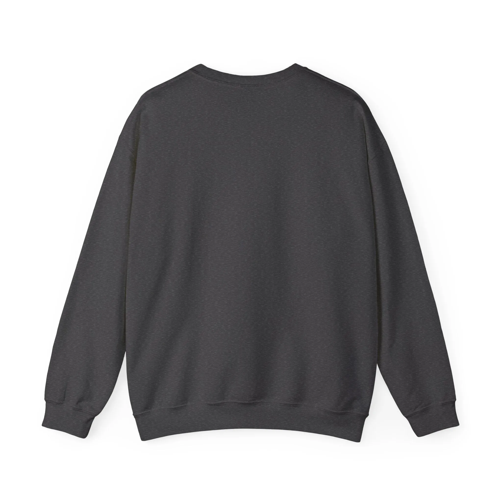 White And Black Leaf Unisex Crewneck Sweatshirt