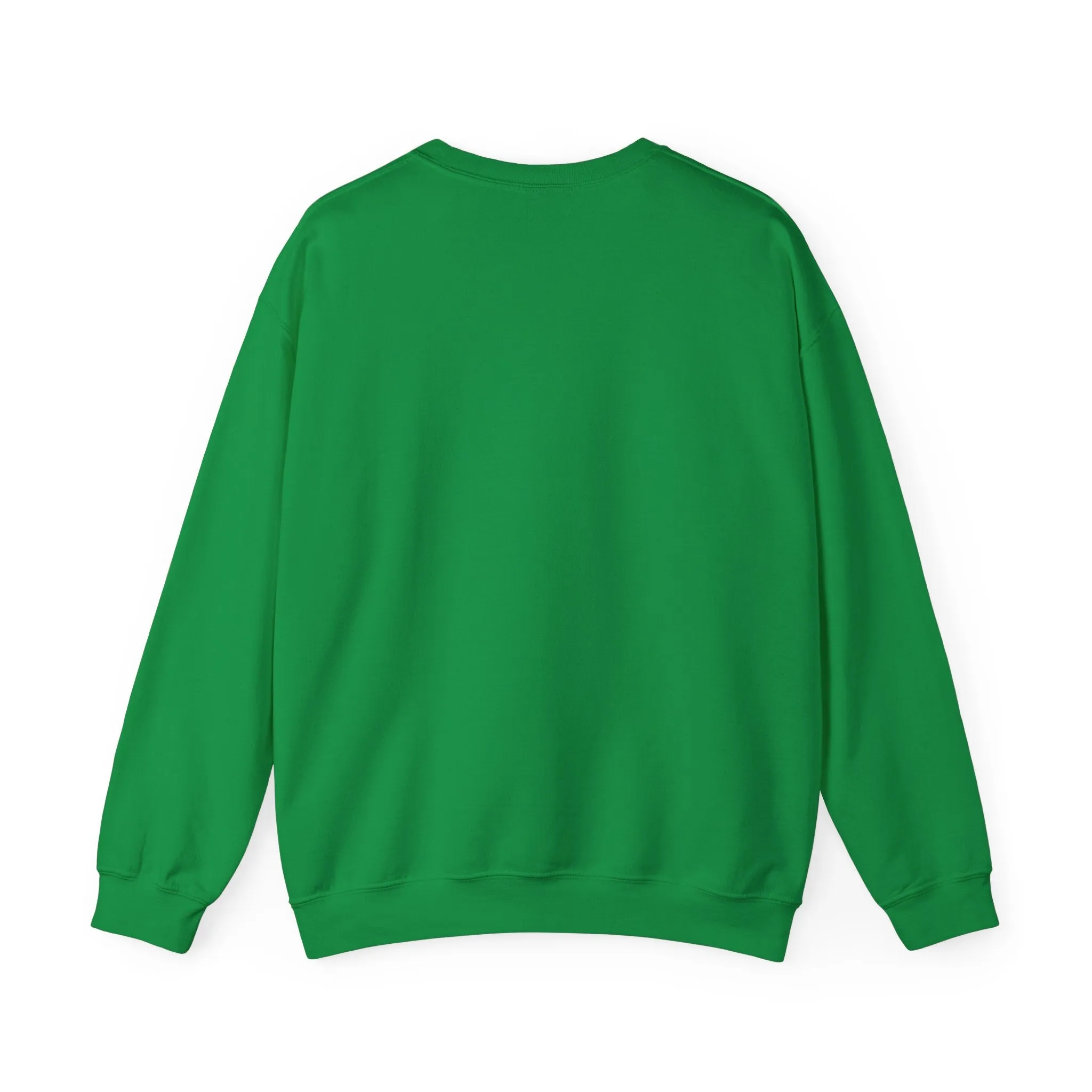 White And Black Leaf Unisex Crewneck Sweatshirt