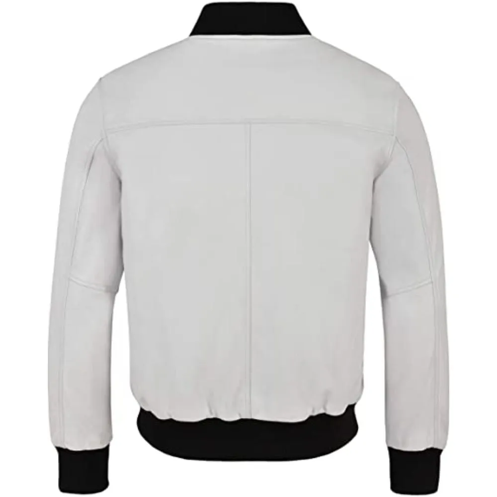 White Varsity Jacket