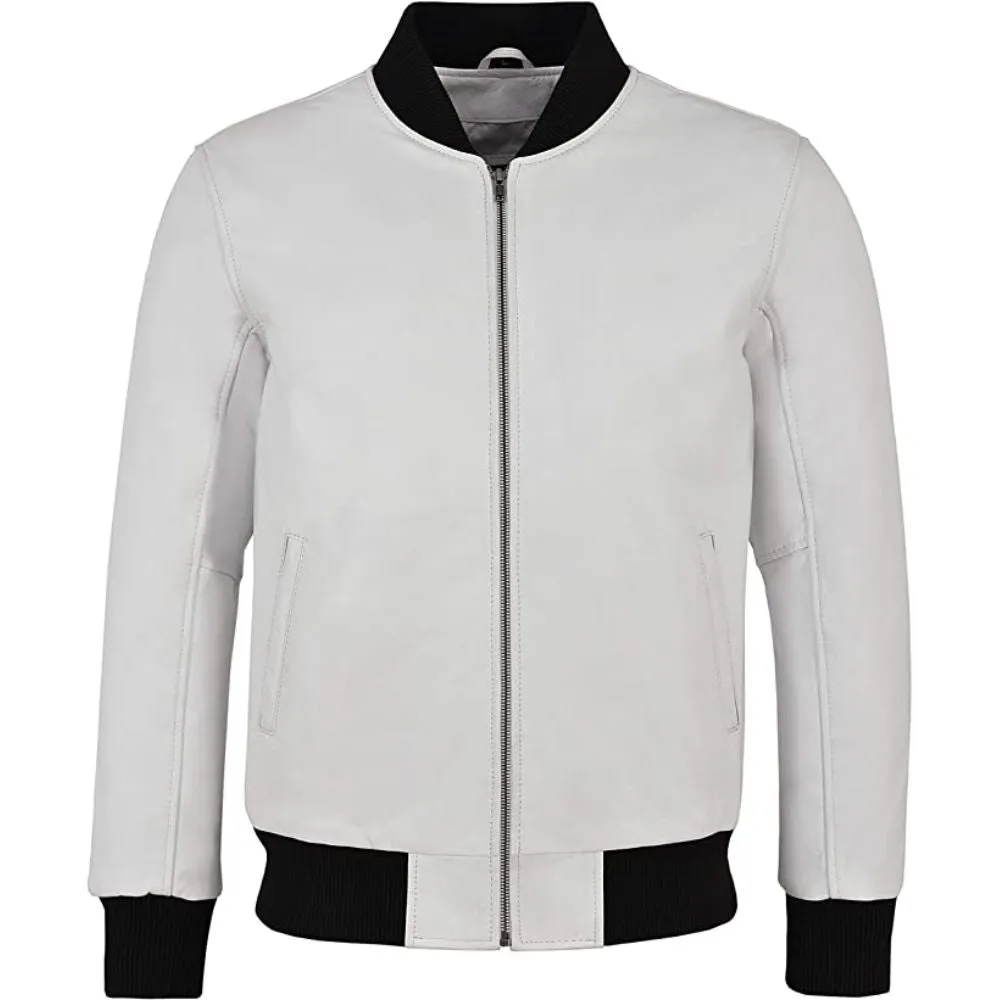 White Varsity Jacket