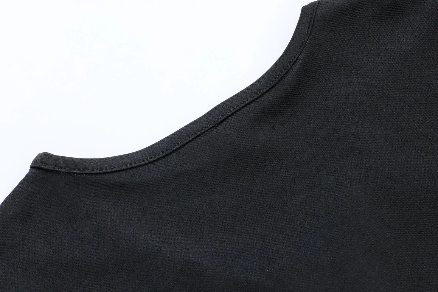 Women's Tie Front Faux Two-Piece T-Shirt Dress for a Flattering Look