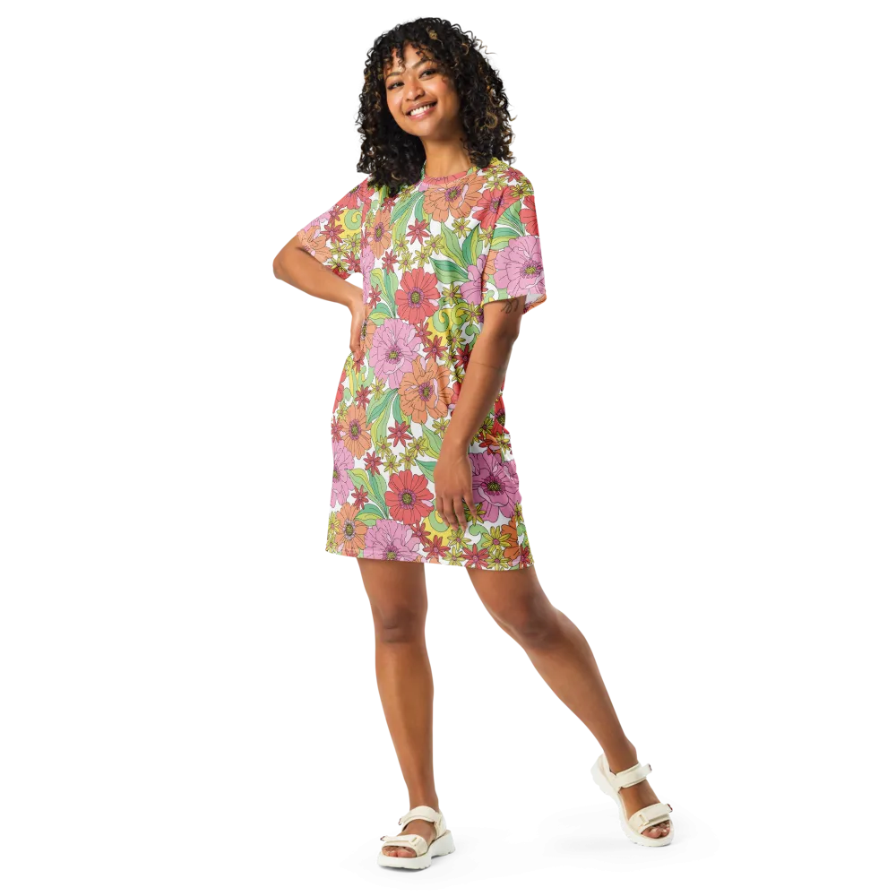 Woodstock Daisy T-Shirt Dress