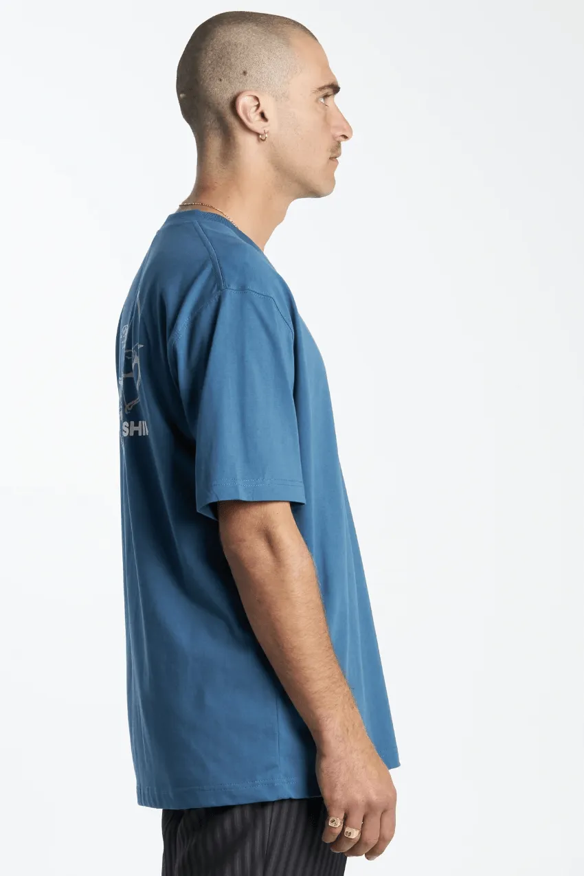 WORSHIP SUPPLIES CHERUB TEE - MOROCCAN BLUE