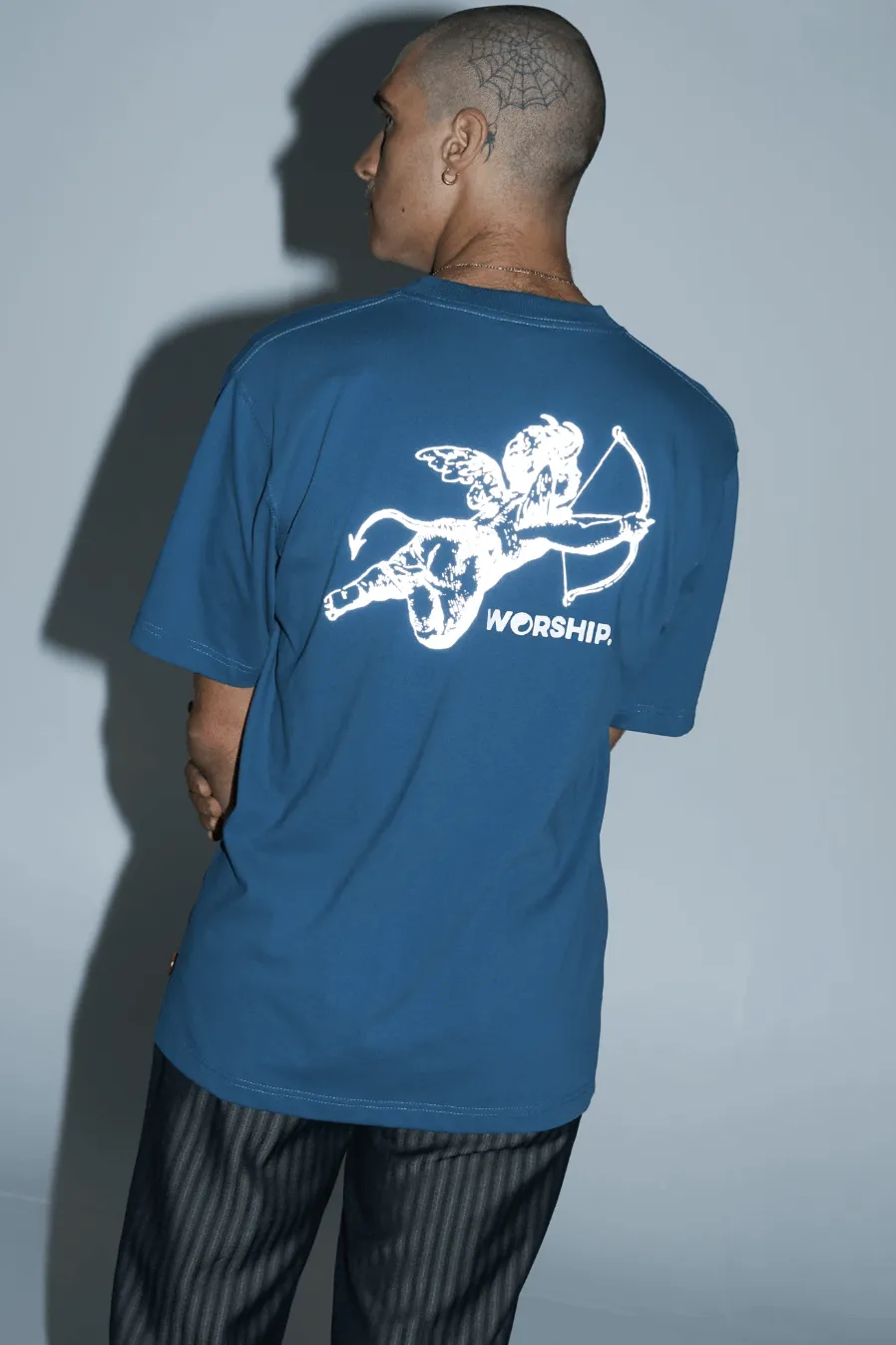 WORSHIP SUPPLIES CHERUB TEE - MOROCCAN BLUE
