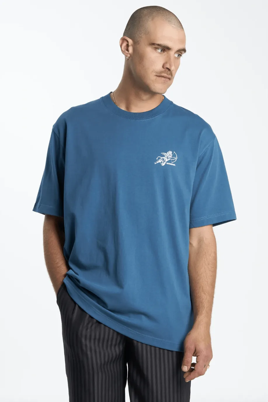 WORSHIP SUPPLIES CHERUB TEE - MOROCCAN BLUE