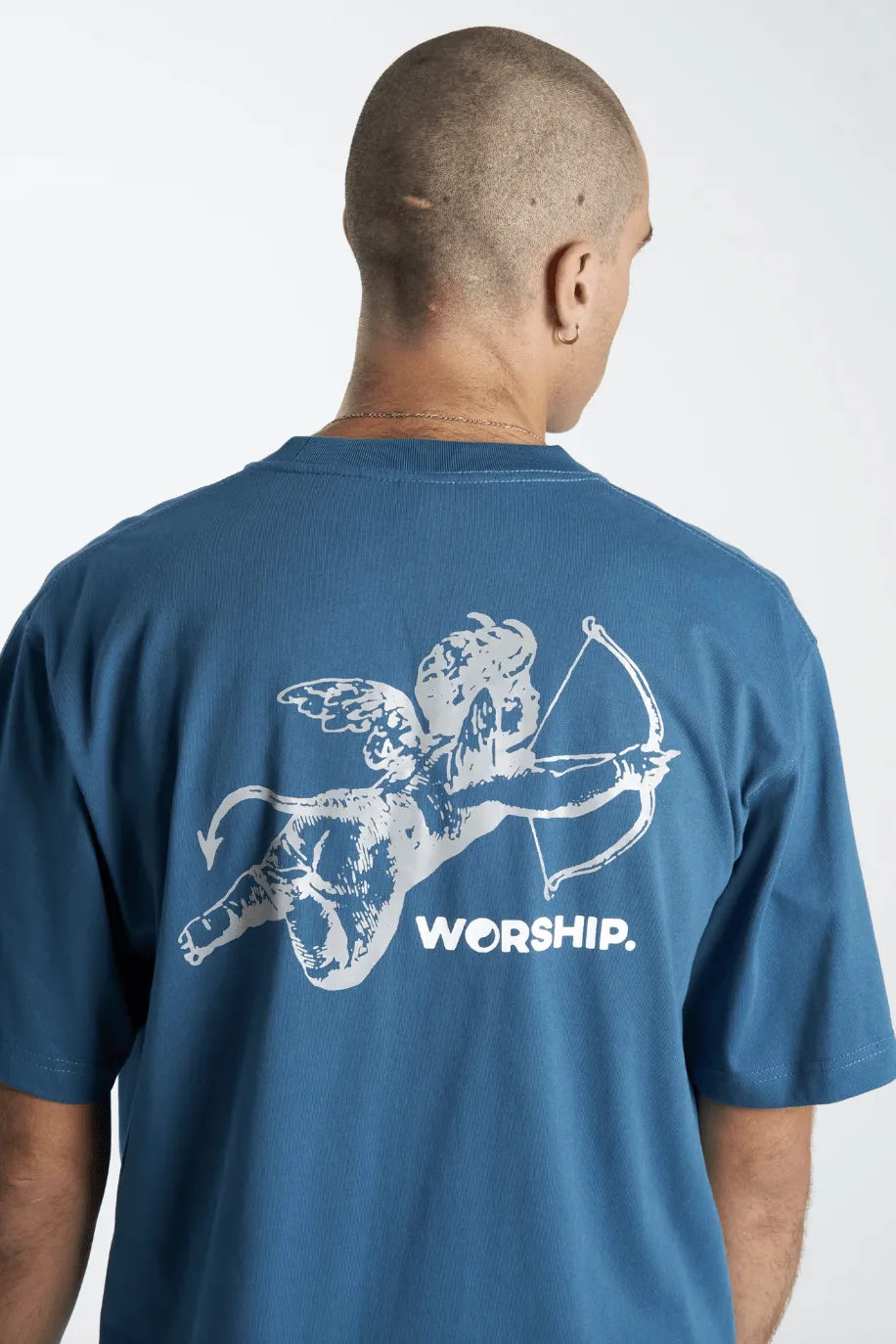 WORSHIP SUPPLIES CHERUB TEE - MOROCCAN BLUE