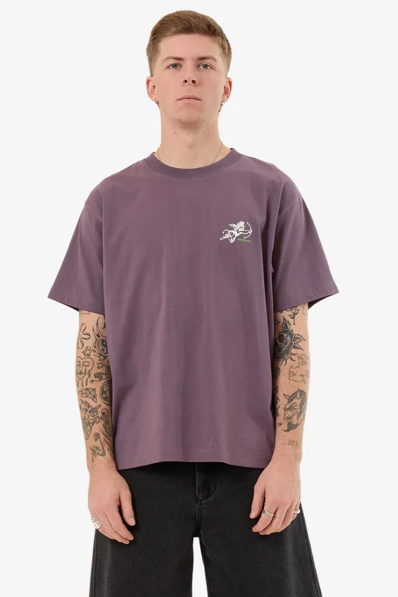 WORSHIP SUPPLIES CHERUB TEE - PURPLE REIGN