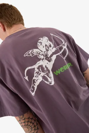 WORSHIP SUPPLIES CHERUB TEE - PURPLE REIGN