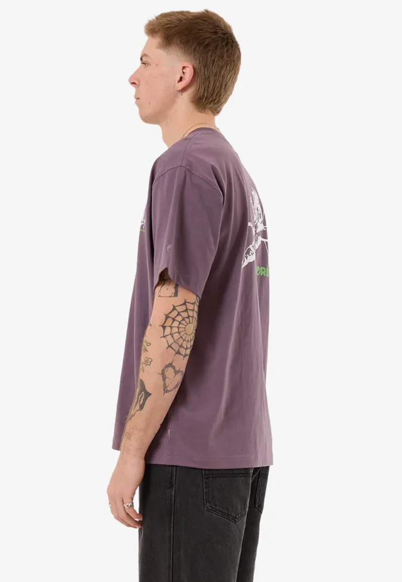 WORSHIP SUPPLIES CHERUB TEE - PURPLE REIGN