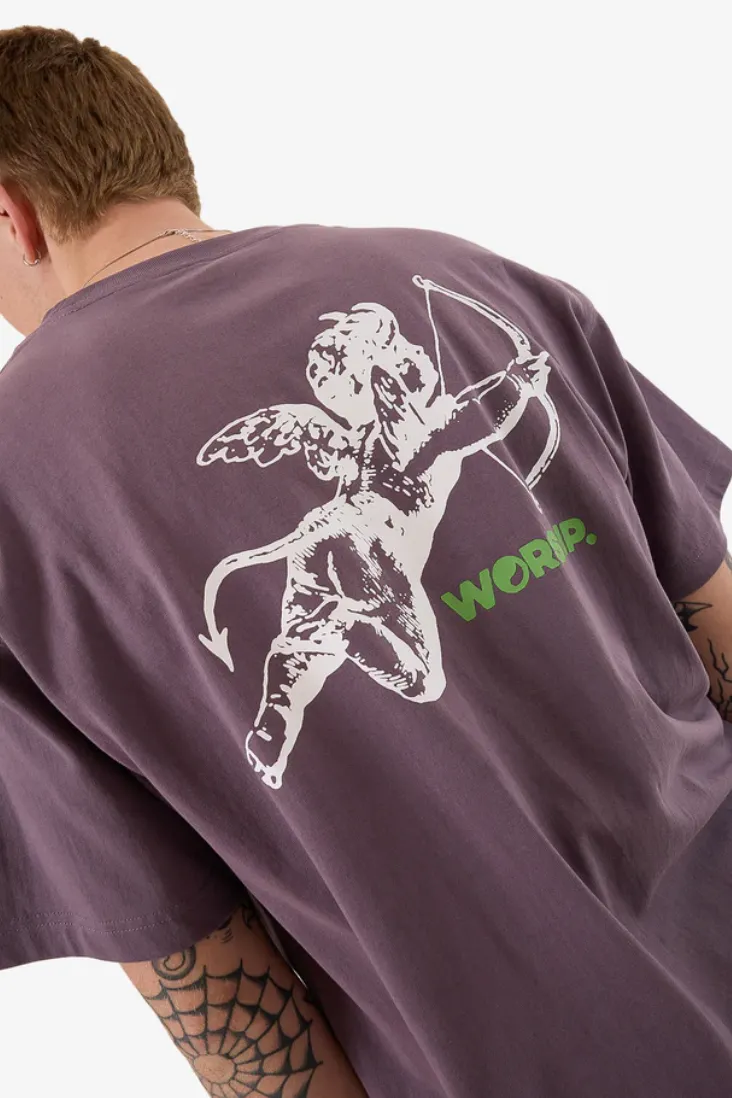 WORSHIP SUPPLIES CHERUB TEE - PURPLE REIGN