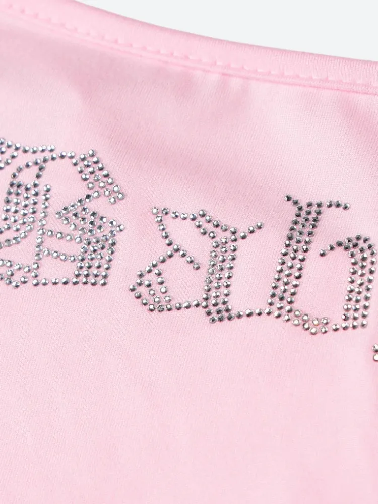 Y2K Barbie Baby Mini Dress