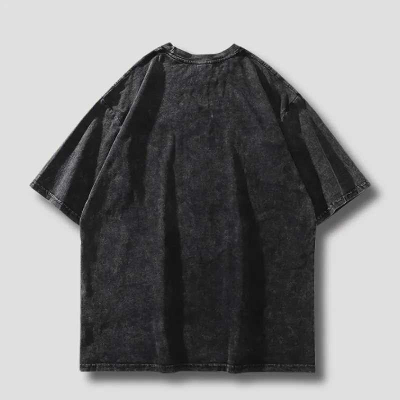 Y2K Doberman T-shirts - Oversized - Heren - Streetwear - Y2K