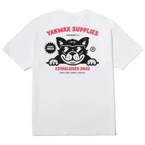 Yakwax Bulldog T-Shirt - White