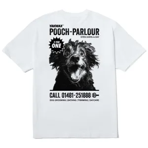 Yakwax Pooch Parlour T-Shirt - White