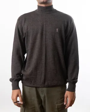 Yves Saint Laurent Turtleneck Sweater - Brown