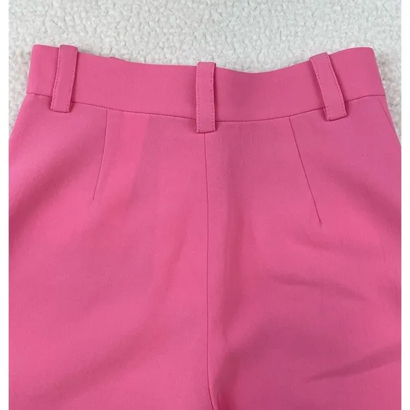ZARA • Bubblegum Pink Super High-Waisted Mini Shorts