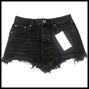 ZARA Mid-Rise Jean Shorts